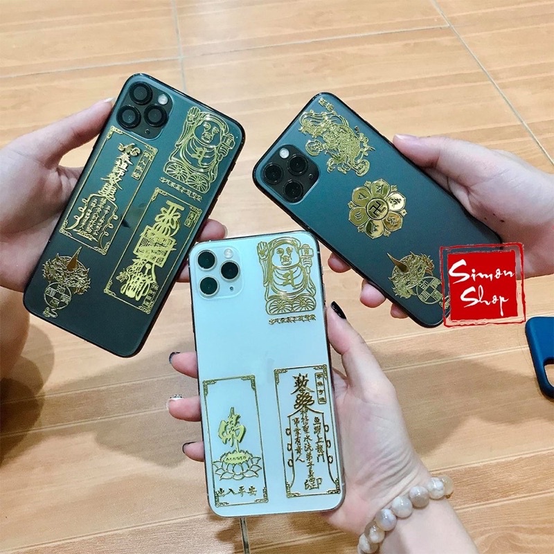 Bộ miếng dán Linh phù điện thoại siêu đỉnh - siêu đẹp