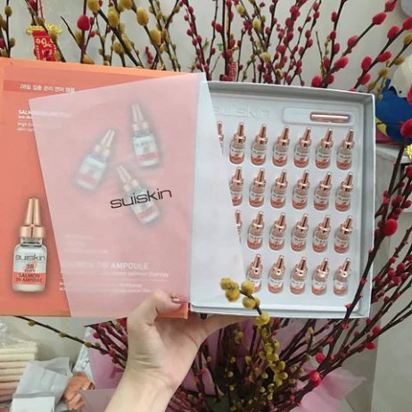 [G01]  [Lẻ 1 ống] Tế bào gốc Suiskin 28 Days Salmon DN Ampoule chính hãng Hàn Quốc S013