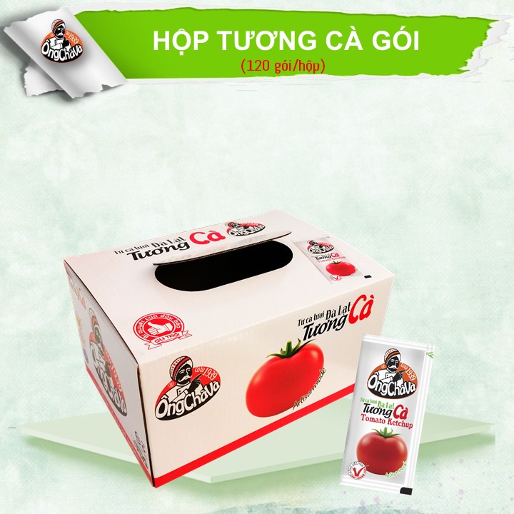 Tương Cà Ông Chà Và 10gr (120 gói/ hộp)