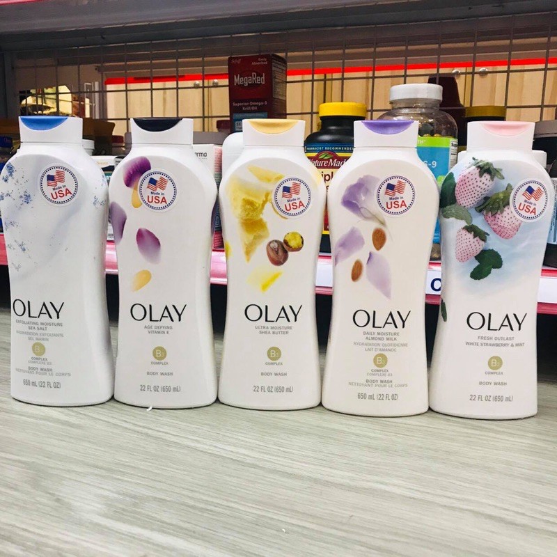 Sữa tắm OLAY cao cấp nhập khẩu từ MỸ