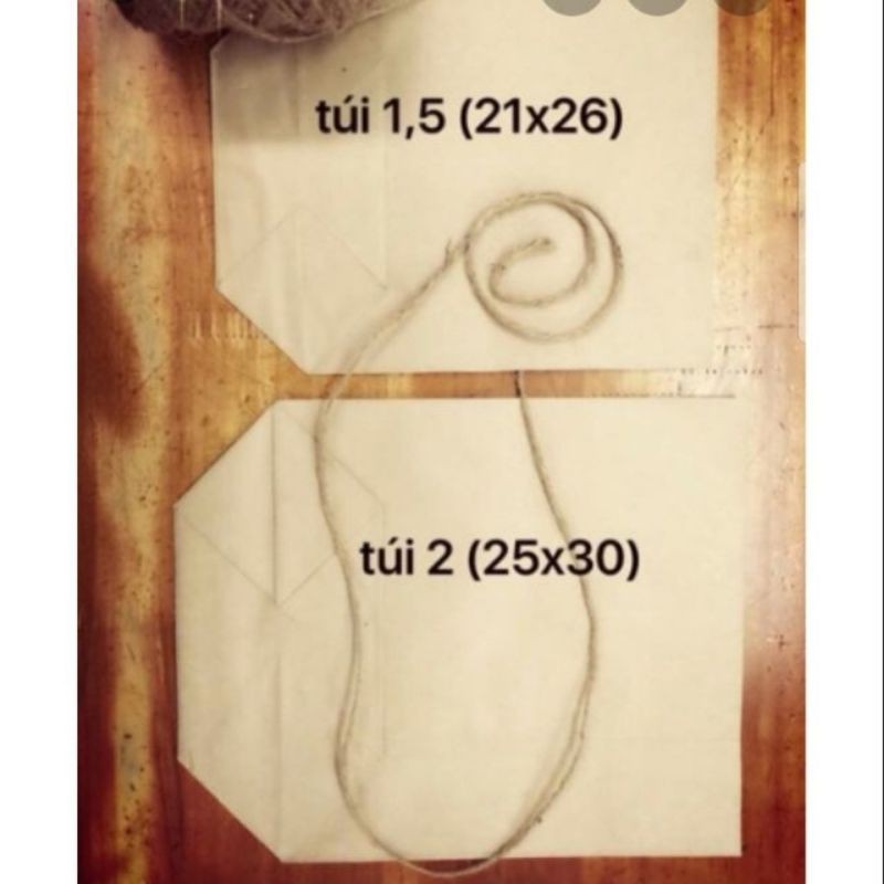 Túi Giấy Xi măng các size