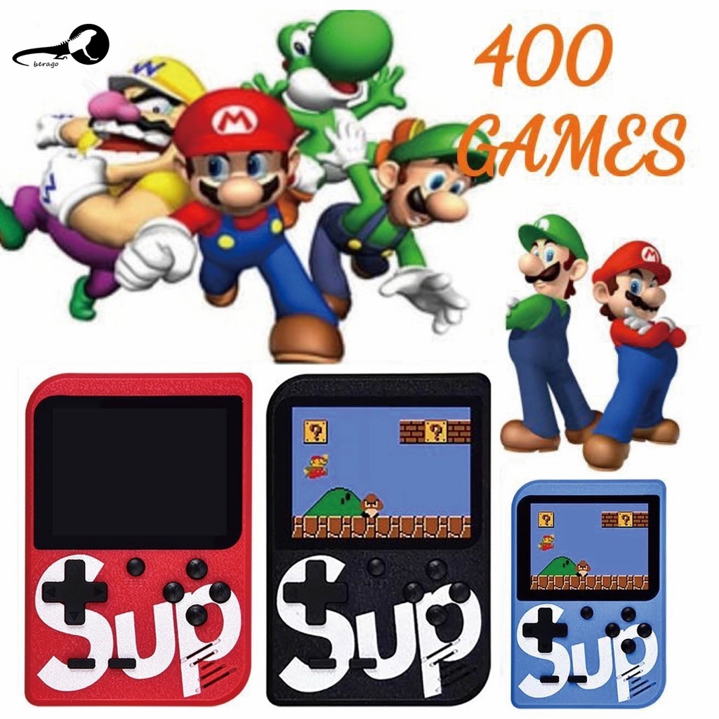 Máy chơi game cầm tay cổ điển 400 trò chơi cho bé