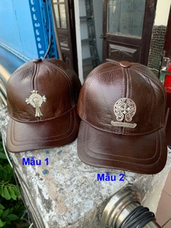 Nón lưỡi trai Chrome Hearts bọc da