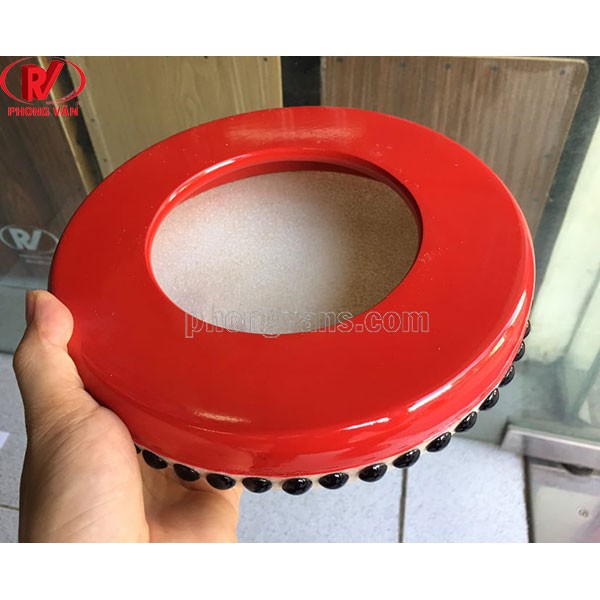 Trống mảnh gỗ mặt da kích thước 15cm, 18cm, 20cm