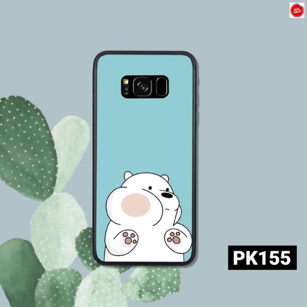 <Giảm giá> [Freeship từ 50k] ỐP LƯNG SAMSUNG S8 - S8 PLUS - S9 - S9 PLUS IN HÌNH GẤU WE BARE BEARS