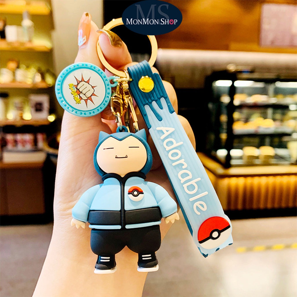 Móc Khóa Pokemon 🧸 Móc Khóa Anime siêu kute chất lượng đảm bảo