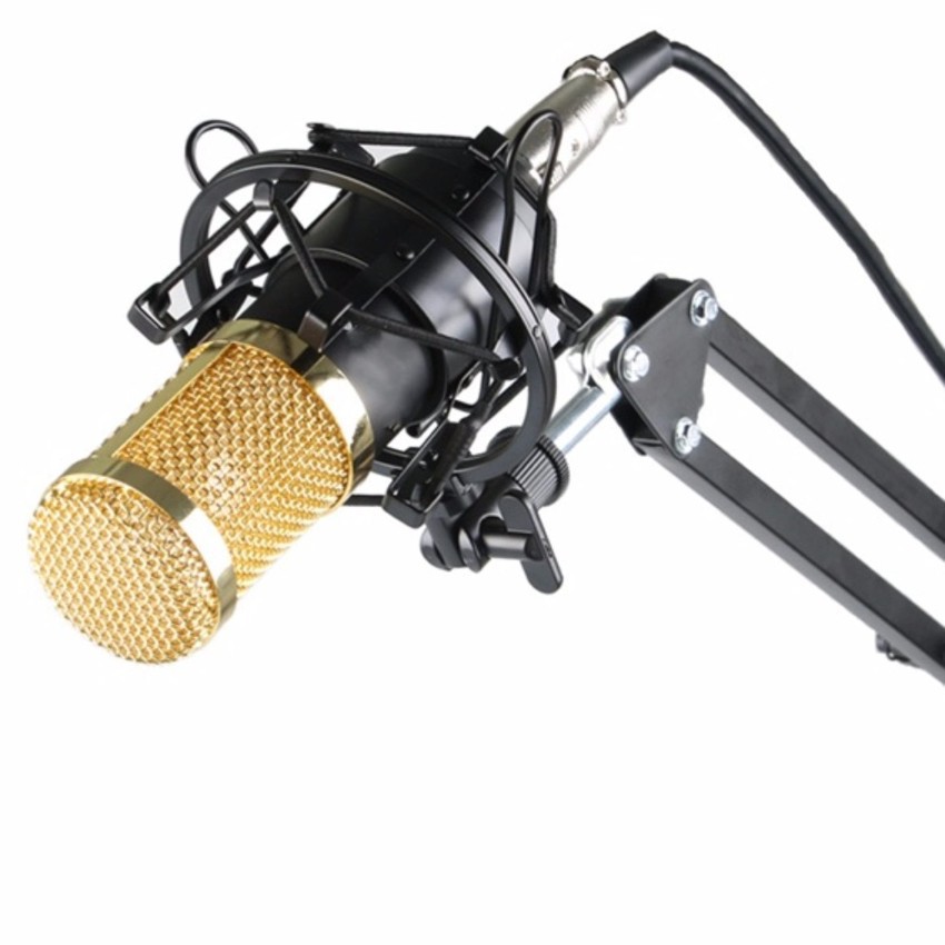 Combo mic thu âm,hát karaoke online (H9, BM900 , Bông lọc, Chân đế, giá gắn mic,Dây live stream MA2 )