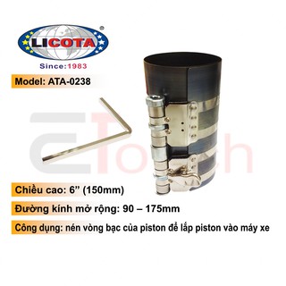 Cảo vô bạc piston 6" licota ata-0238