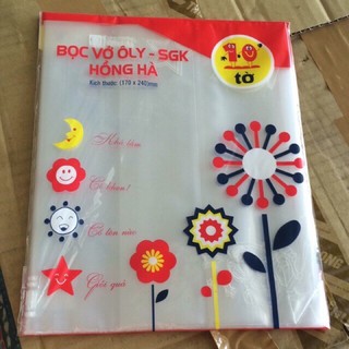 bọc vở hồng hà (10 tờ)