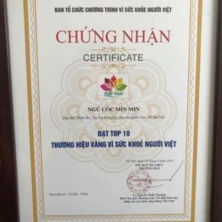 Bột ngũ cốc lợi sữa MINMIN