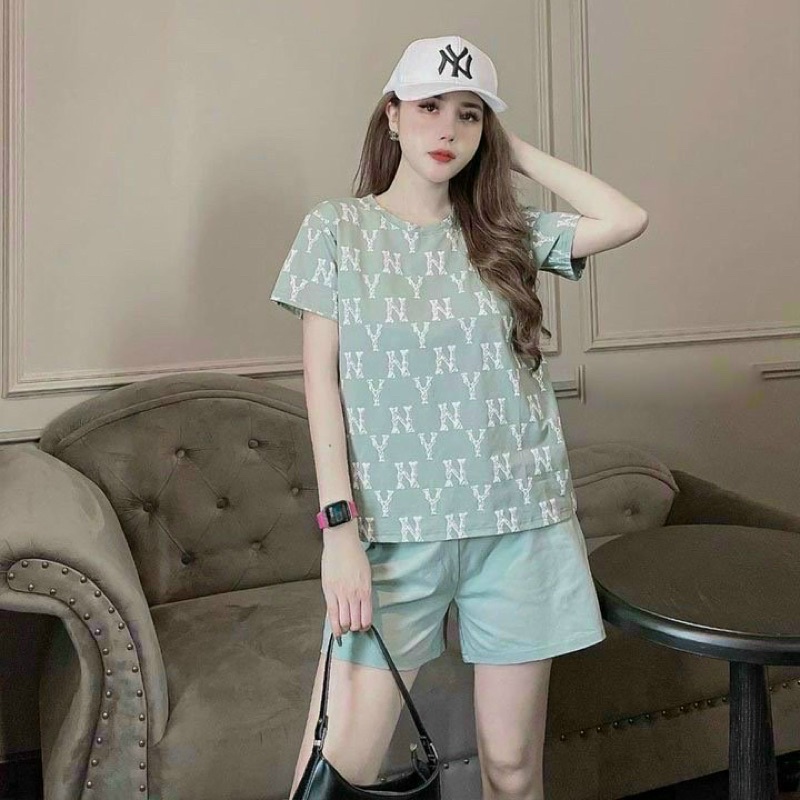 BỘ THUN SHORT ÁO PHOM RỘNG IN 3D