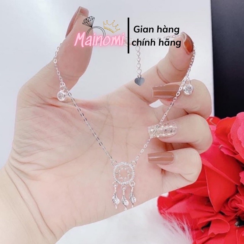 Lắc chân Bạc , thiết kế bắt mặt xinh xắn ngọt ngào Mainomi Shop Bạc Xinh