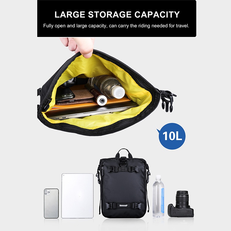 Túi Đựng Đồ Gắn Yên Sau Xe Đạp Hình Tê Giác Chống Nước