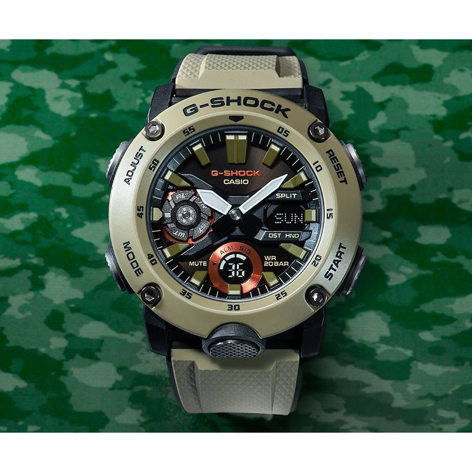 Đồng hồ Casio nam chính hãng Anh Khuê G-SHOCK GA-2000