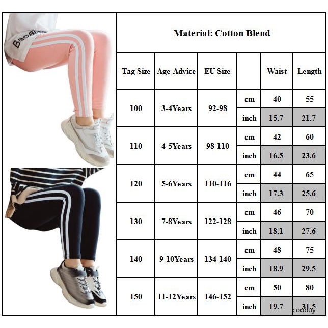 Quần cotton co giãn thoải mái thiết kế thời trang cho bé gái