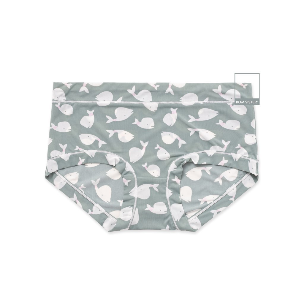 [Mã FAMALLT5 giảm 15% đơn 150k] Quần Lót Su Gấp Viền Hoạ Tiết Dễ Thương Phần 3 BOM SISTER Q9908 | BigBuy360 - bigbuy360.vn