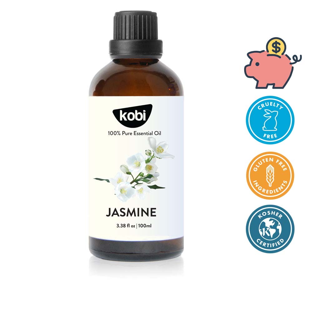 Tinh dầu Hoa Lài Kobi Jasmine essential oil giúp thơm phòng, giảm stress hiệu quả - 100ml