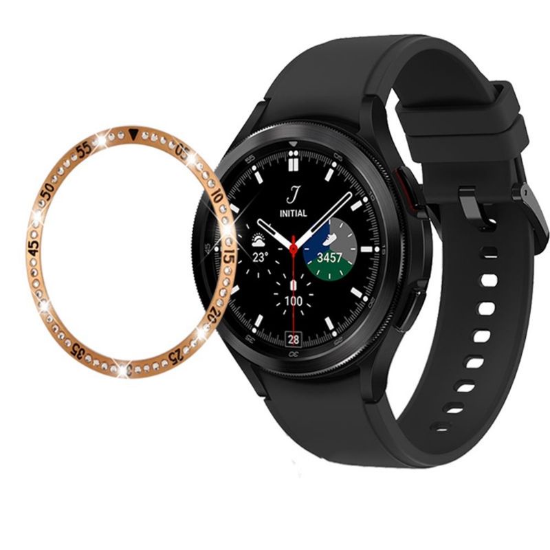 Khung viền benzen đính hạt dành cho Samsung Galaxy Watch 4 42mm