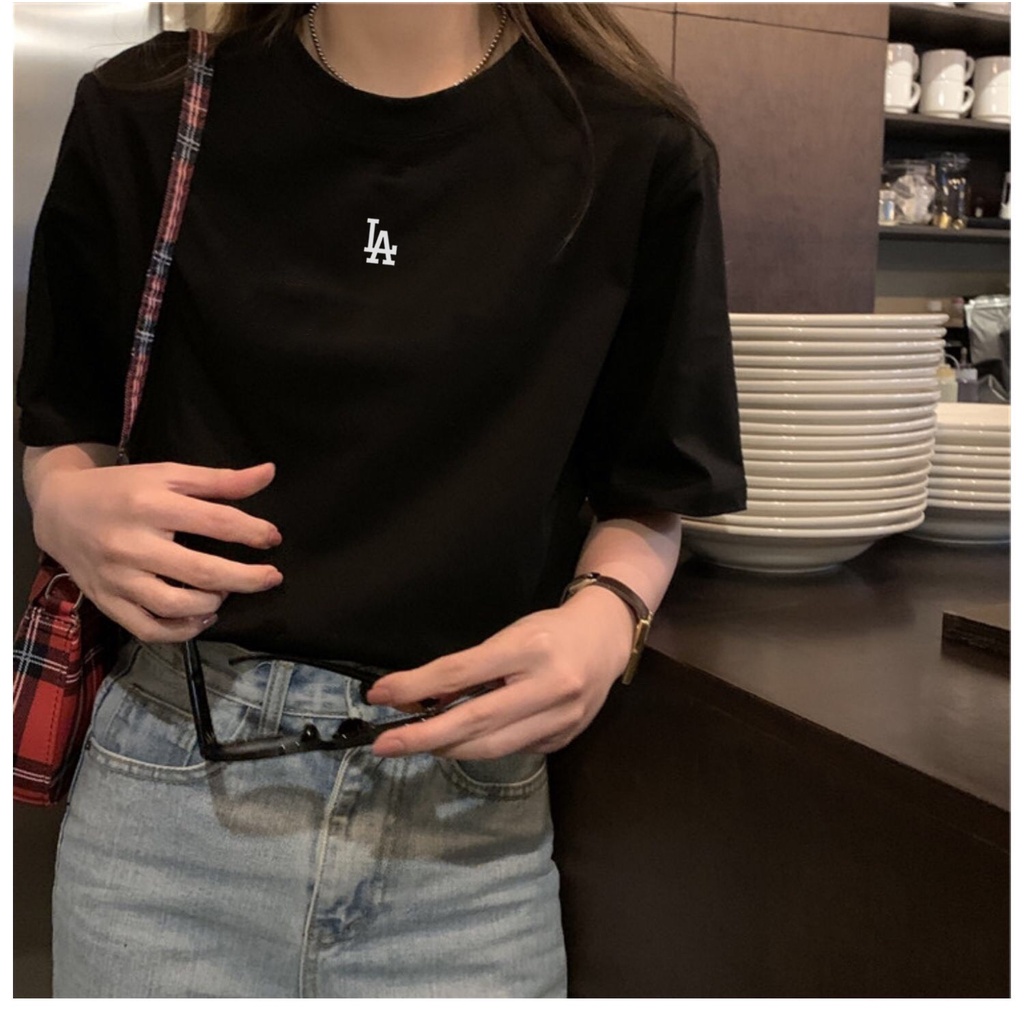 Áo Thun LA form rộng tay lỡ phong cách Hàn Quốc