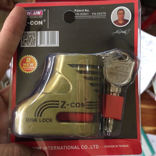 Khoá đĩa Zcon.