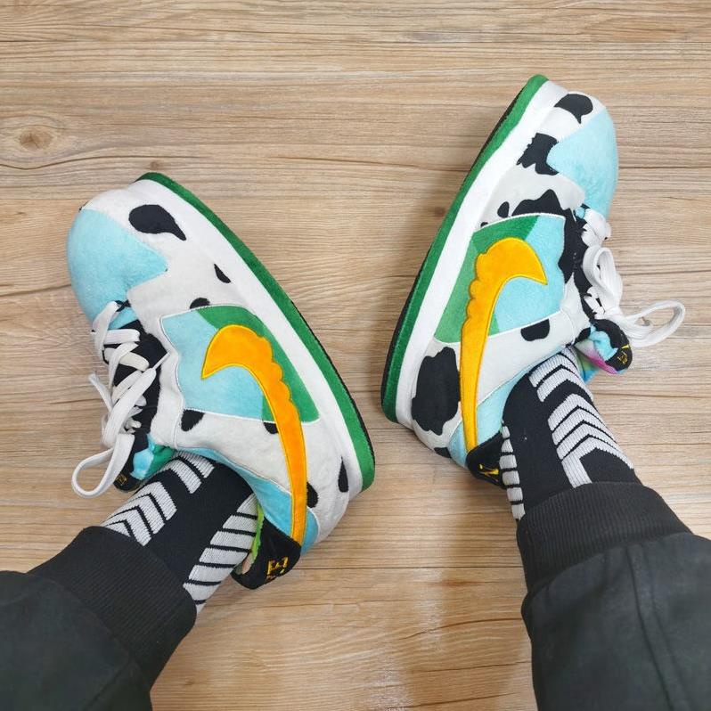 Giày bông đi trong nhà Đế CAO SU đi ra đường thoải mái mùa đông HÀNG CÓ SẴN vyvyshop