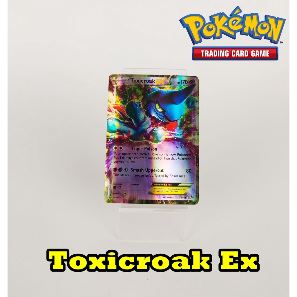 Thẻ bài Pokemon Toxi croak