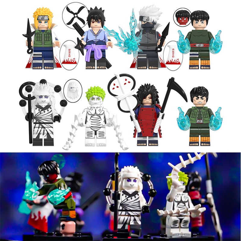 Lego naruto các nhân vật trong bộ truyện có akatsuki, các hokage