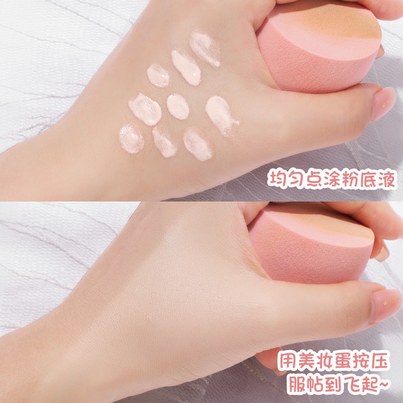 Mút Trang Điểm Hình Quả Trứng Chất Liệu Microfiber