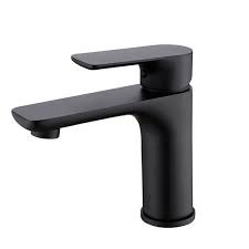 Vòi Rửa Mặt Lavabo Nóng Lạnh INOX 304 N3002 FOTAR ĐEN và dây nóng lạnh, chất liệu inox 304 sơn tĩnh điện đen,la eo den