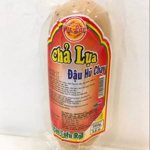 Chả lụa đậu hũ chay Âu Lạc 400g