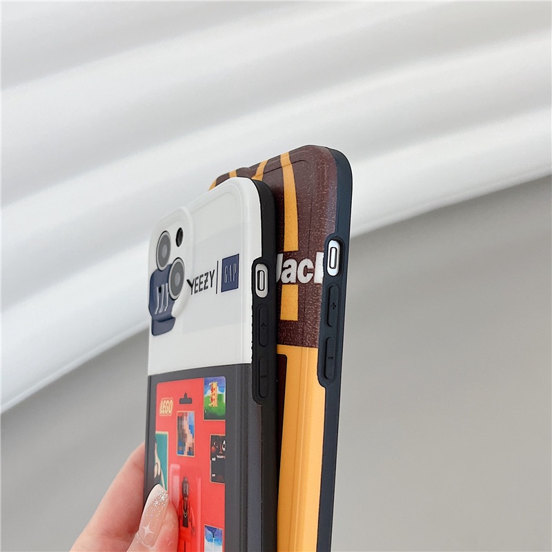 Ốp Điện Thoại IMD Mềm Họa Tiết Travis Scott Kanye West Hoạt Hình Dễ Thương Cho IPhone13 12 11 MAX X/XS XR XSMAX 7P/8P
