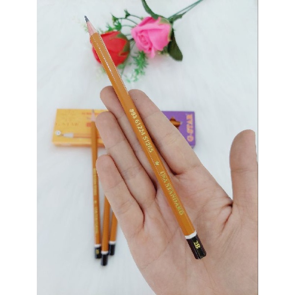 Hộp 12 bút chì 2B P777 ⚡ SALE SỐC ⚡ Combo 12 cây chì viết cao cấp cho học sinh, văn phòng