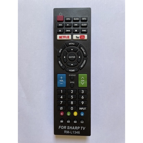 Remote điều khiển Tivi Sharp