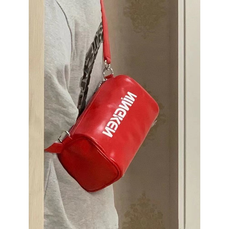 Túi Đeo Vai Màu Đỏ Phong Cách Năm Mới 2022 Sang Trọng Thời Trang Mùa Hè Cho Nữ