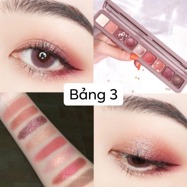 Bảng phấn mắt Novo 9 màu mềm mại | BigBuy360 - bigbuy360.vn