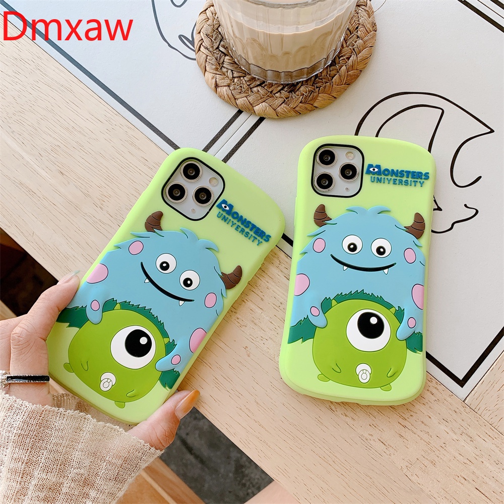 Ốp Điện Thoại Silicon Chống Sốc Họa Tiết Quái Vật Thích Hợp Cho Iphone 12 11 Pro Max X Xr Xs Max 6 7 8 Plus Se