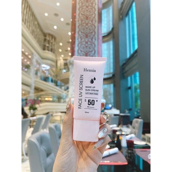 [GIÁ SỈ 100% CHUẨN AUTH] Kem chống nắng Hemia bật tone trắng sáng-Tổng kho sỉ giá tốt