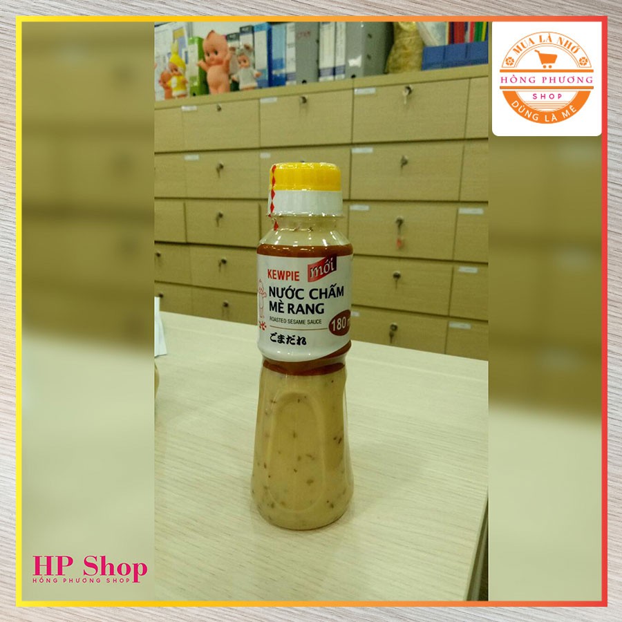 Combo 6 chai Nước Chấm Mè Rang Kewpie 180ml - Healthy dáng đẹp