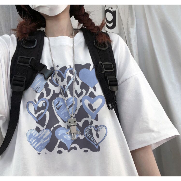 NRVP Áo Thun Nữ Cổ Tròn Ngắn Tay Thời Trang Mùa Hè Phong Cách Hàn Quốc 2022