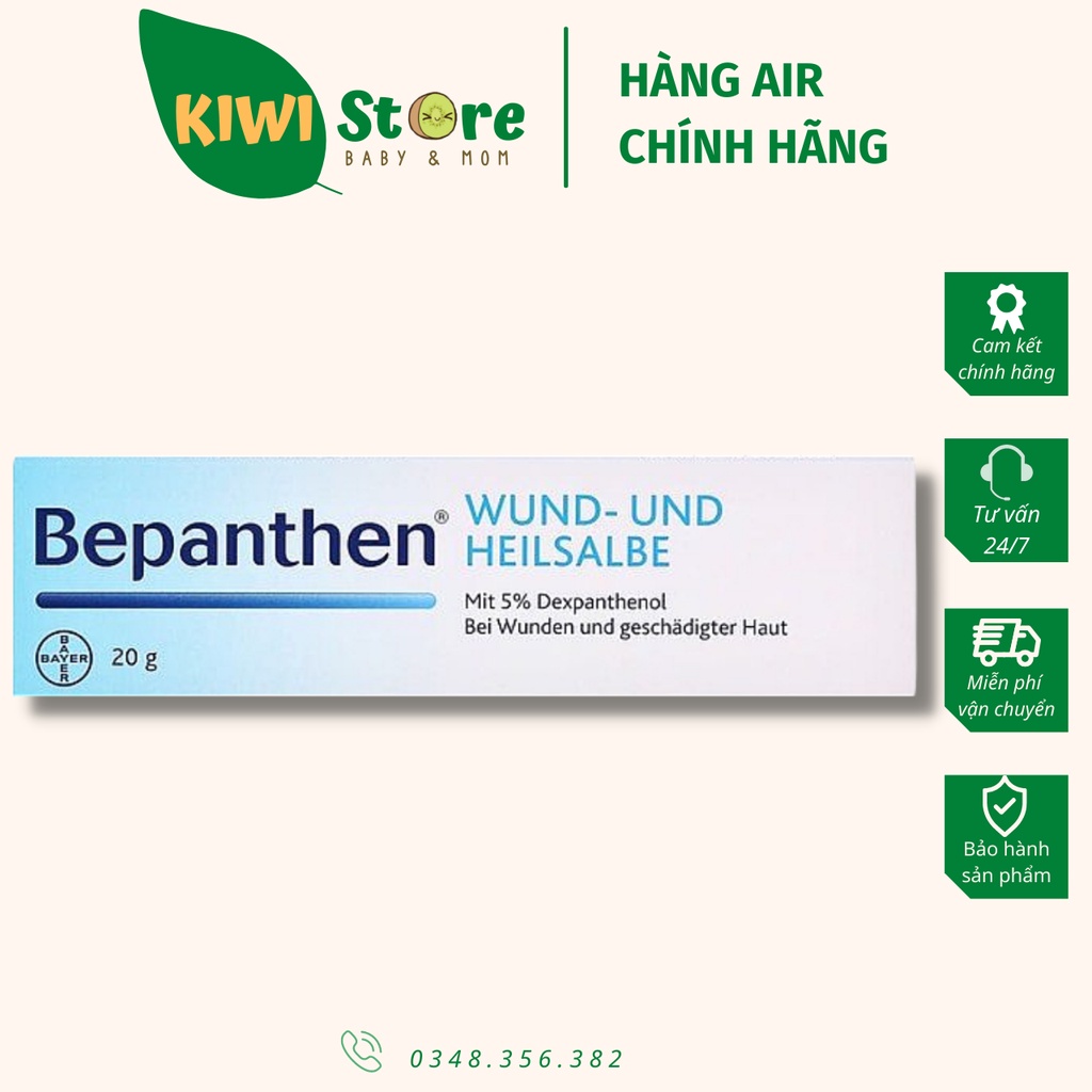 Kem hăm Bepanthen nội địa đức cho bé (tuýp 20g)