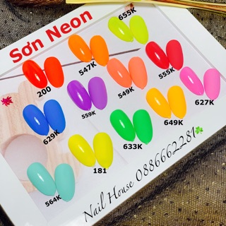Sơn Gel màu Neon hot hit