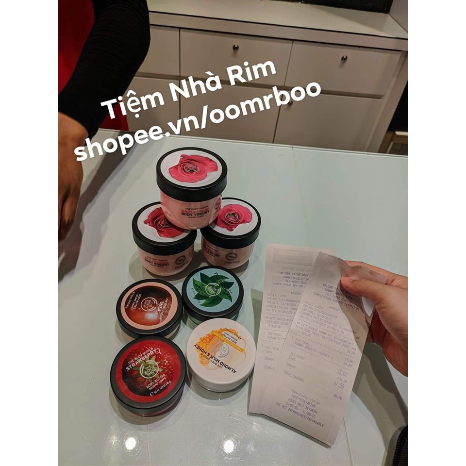 SỮA CHUA DƯỠNG THỂ THE BODY SHOP - HÀNG XÁCH TAY MALAY