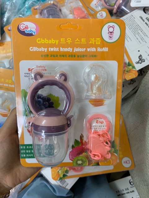 Bộ túi nhai ăn dặm Gb baby