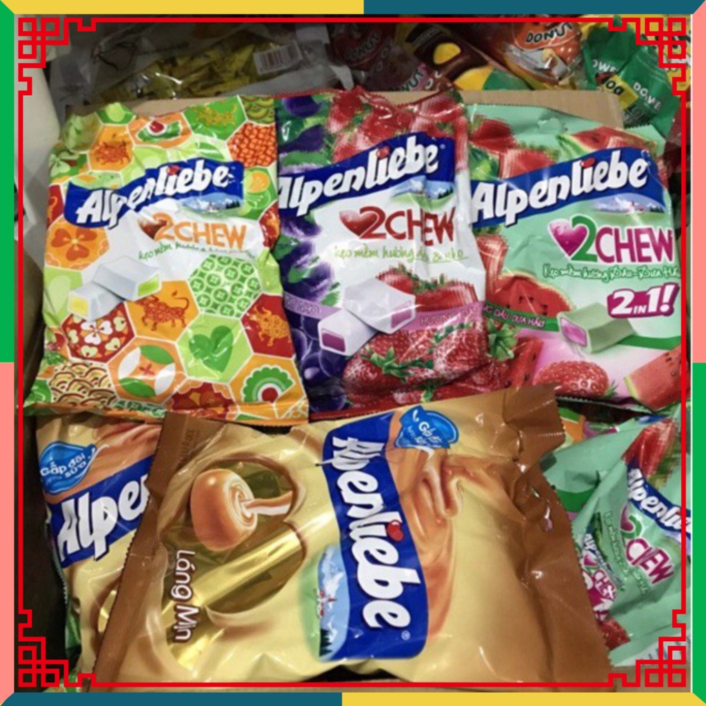 Gói 65 viên kẹo Alpenliebe 2chew 227,5g