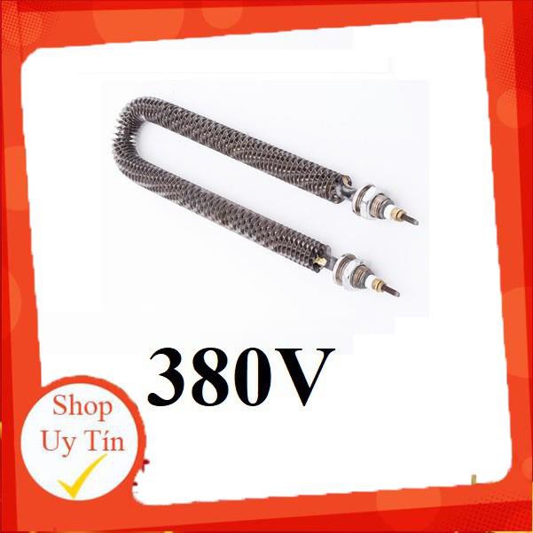 380V - 60cm Thanh nhiệt U sấy điện trở sấy khô không khí gia nhiệt cánh tản đốt nóng