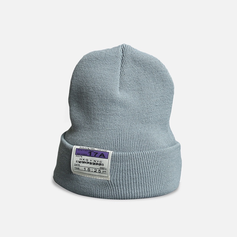 Mũ beanie LINJW bằng cotton mềm mại ấm áp thời trang thu đông 2021