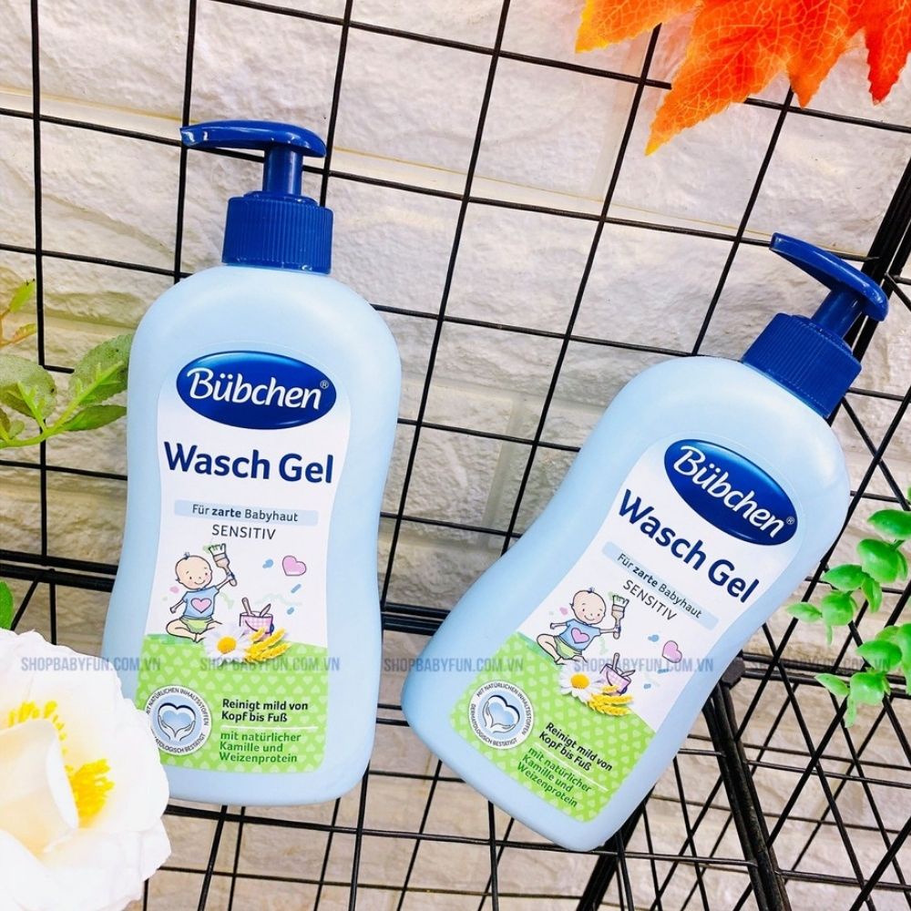 Sữa tắm gội Bubchen cho bé 400ml có vòi tiện lợi - Shop Dalavii