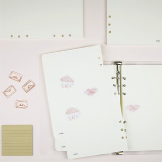 RUỘT SỔ REFILL SỔ CÒNG  A5/B5 - CARO/DOT/LINE  KLONG 100 TRANG