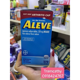 Hộp đựng aleve 220mg 200v,270v