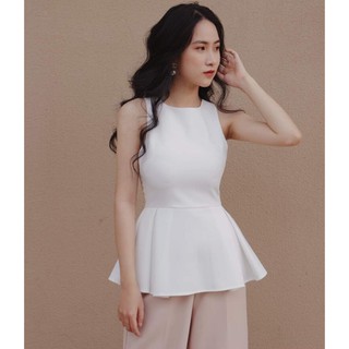 Áo kiểu peplum sang trọng - nhiều size, form dáng chuẩn, dễ mặc đi làm, dự tiệc hoặc dạo phố